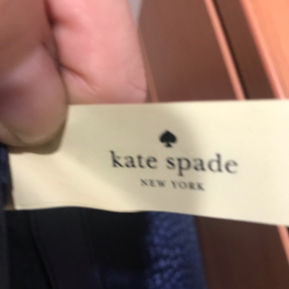 Kate Spade Laurel Way Lilah Satchel with Crossbody Strap. Oceanic Blue - Picture 5 of 10